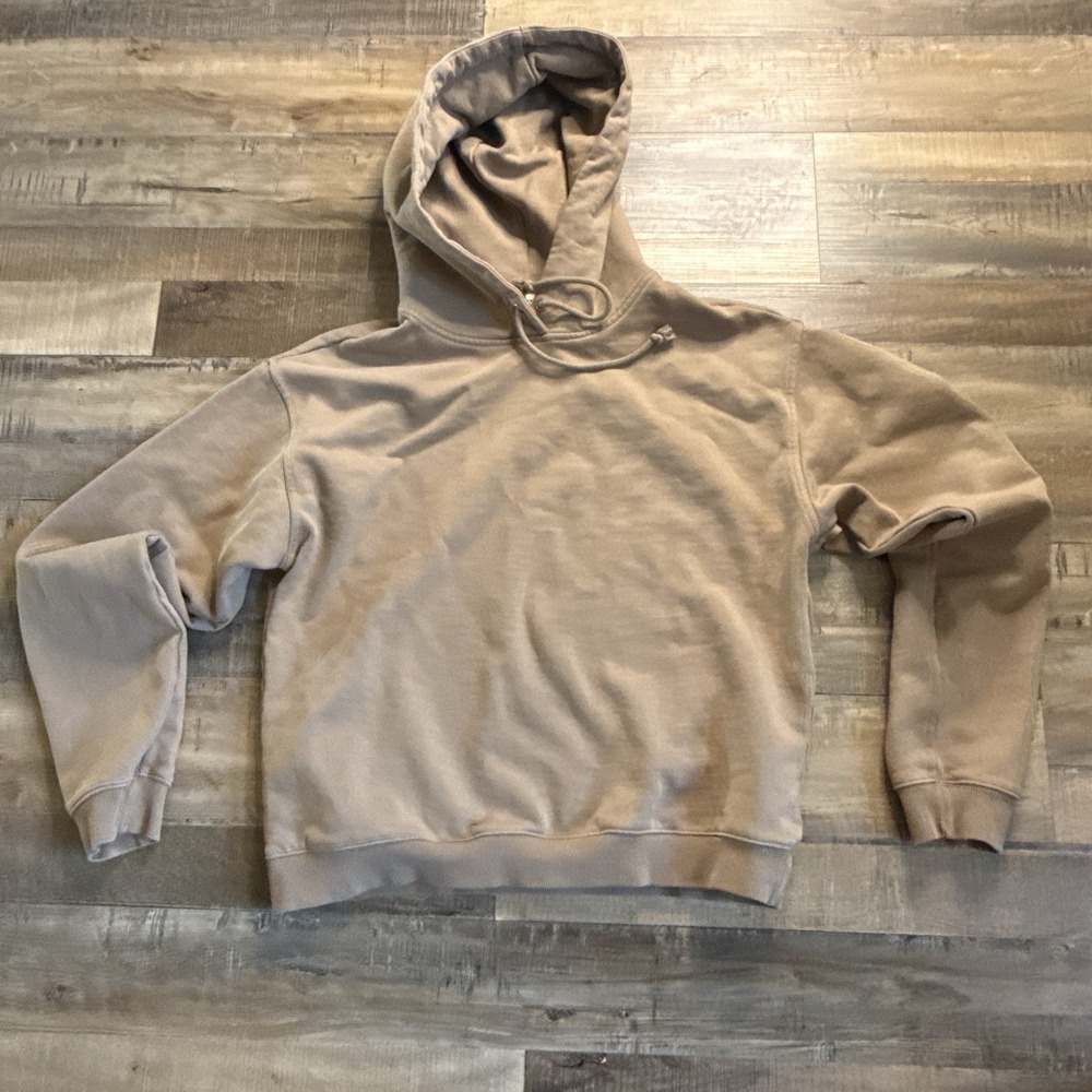 Good American Slim Hoodie Putty Sz 4